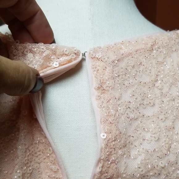 Bill Levkoff peach formal skirt/top - Picture 6 of 7